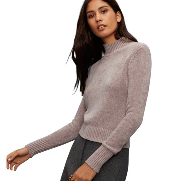 Aritzia Wilfred Corteta Mock Neck Chenille Sweater - Picture 1 of 5